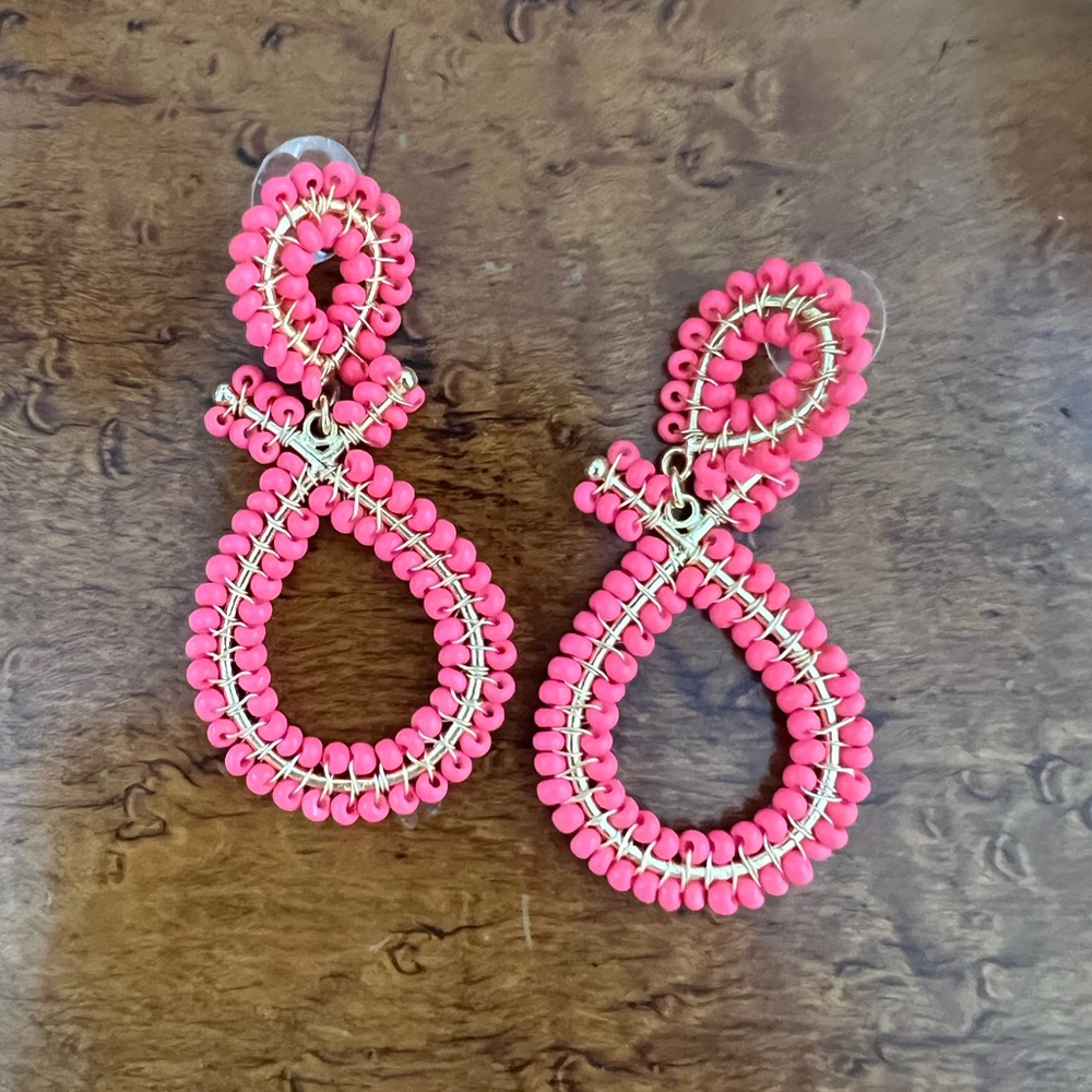 Lisi Lerch Earrings - bright pink